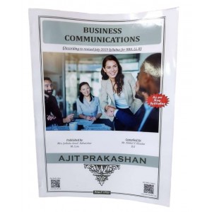 Ajit Prakashan's Business Communication for BBA. LL.B by Mr. Nikhil V. Khadse
